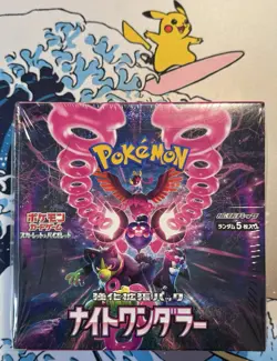 [US SELLER]Night Wanderer Japanese SV6a Booster Box Sealed Pokemon TCG - Image 1