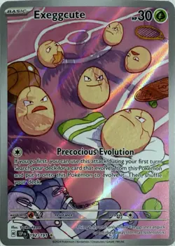 Pokemon TCG Exeggcute 192/191 Surging Sparks - Image 1