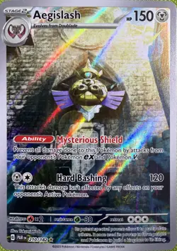 Pokemon TCG Aegislash 210/182 Paradox Rift - Image 1