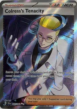 Pokemon TCG Colress's Tenacity 087/064 Shrouded Fable - Image 1