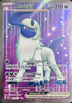 Pokemon TCG Absol ex 214/197 Obsidian Flames - Image 1