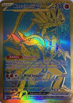 Pokemon TCG Koraidon ex 245/091 Paldean Fates - Image 1