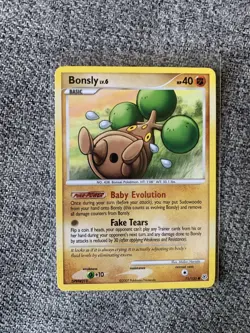 Bonsly Lv 6 71/130 Pokemon Diamond & Pearl NM / LP - Image 1