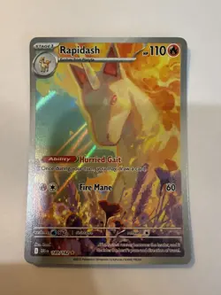 Pokemon Rapidash 189/182 Sv10: Destined Rivals Holo - Image 1