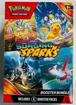 Pokemon TCG Scarlet and Violet Surging Sparks Booster Bundle Box + Pack Sealed - Image 2