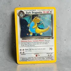 Dark Dragonite 5/82 SWIRL Team Rocket Unlimited Holo WOTC Pokemon 2000 NM-LP - Image 5