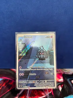 Duskull Pokemon SV Shrouded Fable 68/64 Illustration Rare Full Art Holo NM 🔥 - Image 1