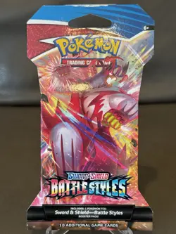 Pokemon Sword & Shield Battle Styles Booster Pack TCG 820650808197 - Image 1