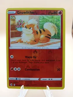 2021 Pokemon Fusion Strike Growlithe #032 - Image 1