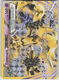 Pokemon TCG Trevenant BREAK Rare BREAK XY - BREAKpoint 66/122 - Image 1