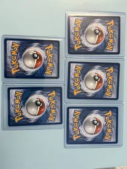 (Lot of 5) Meowth EX 062/088 Pokemon Perfect Order ALL SHARP 5x - Image 2