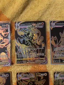 Pokemon TCG Gold VMAX Holo Lot 6: Pikachu, Rayquaza Urshifu Ect Great Condition - Image 3
