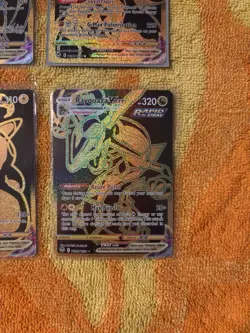 Pokemon TCG Gold VMAX Holo Lot 6: Pikachu, Rayquaza Urshifu Ect Great Condition - Image 4