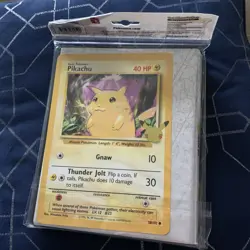 Pokemon 25th Anniversary First Partner Collector Binder With Jumbo Pikachu - Image 2