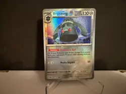 2025 Pokemon Bronzong 067 Prismatic Evolutions Poke Ball Reverse Holo Card NM+ - Image 1