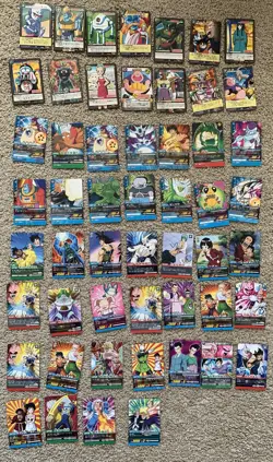 Lot Of 53 Dragon Ball Z/GT Card Game Japan 2005-2009 - Image 1