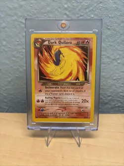 Pokemon TCG Dark Quilava Neo Destiny Card 39/105 Unlimited Uncommon - Image 1