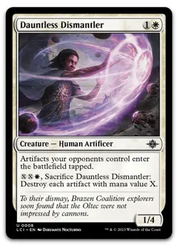 Dauntless Dismantler #8 (NM) Lost Caverns of Ixalan LCI Magic MTG - Image 1