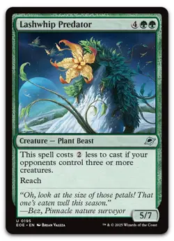 Lashwhip Predator #195 (NM) Edge of Eternities EOE Magic MTG - Image 1