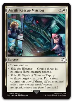 Aerith Rescue Mission #5 (NM) Final Fantasy FIN Magic MTG - Image 1