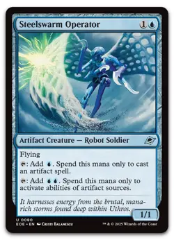 Steelswarm Operator #80 (NM) Edge of Eternities EOE Magic MTG - Image 1