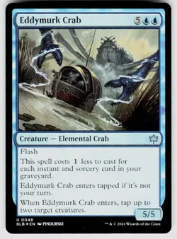 Eddymurk Crab - 48 - NM - Bloomburrow - Image 1
