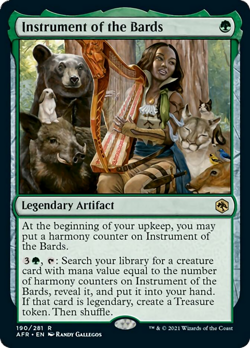 Instrument of the Bards Adventures in the Forgotten Realms NM Rare CARD ABUGames - Image 1