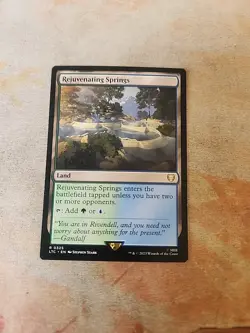 Rejuvenating Springs Commander The Lord Of The Rings MTG LP - Image 1