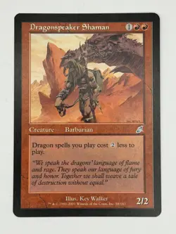 MTG Dragonspeaker Shaman LP/NM Scourge - Image 1