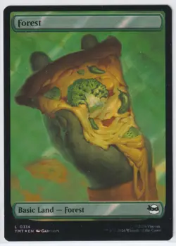 Forest (0314) (Surge Foil) 314 TMT Magic: The Gathering L Foil NM - Image 1