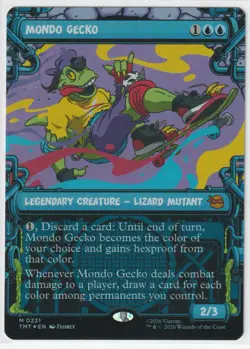 Mondo Gecko (Showcase) 231 TMT Magic: The Gathering M Foil NM - Image 1