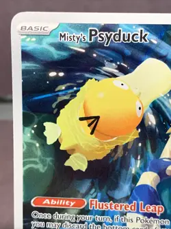 Pokemon TCG Misty's Psyduck 193/182 Sv10: Destined Rivals Illustration Rare - Image 2