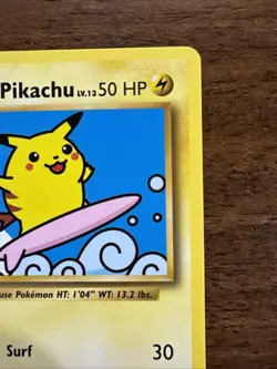 Surfing Pikachu Secret Rare - 2016 Pokemon XY Evolutions 111/108 NM - Image 3