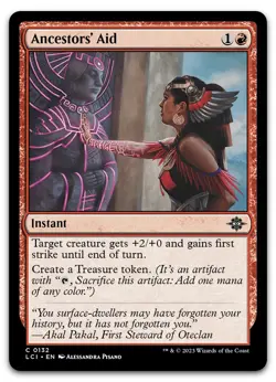 Ancestors' Aid #132 (NM) Lost Caverns of Ixalan LCI Magic MTG - Image 1
