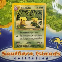 Pokemon Vintage Southern Islands Exeggutor 13/18 Rare WotC Promo 2001 - Image 1