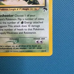 Pokemon Vintage Southern Islands Exeggutor 13/18 Rare WotC Promo 2001 - Image 5
