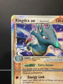 Pokemon Kingdra ex Dragon Frontiers Holo 94/101 (2006) - DMG - Image 2