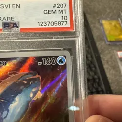 Pokemon 2023 Dondozo IR 207/198 PSA GEM MT 10 - Image 5