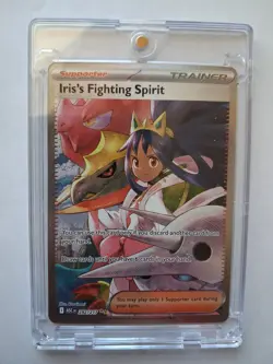 Pokemon Ascended Heroes Iris's Fighting Spirit 292/217 trainer NM+ Never Played. - Image 1