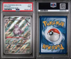 POKEMON 2023 MEW EN 151 Illustration Rare NIDOKING #174 PSA 9 Mint - Image 2