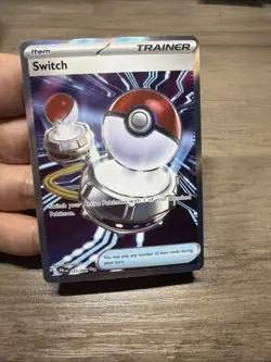 2025 Pokemon Phantasmal Flames Switch Ultra Rare #123/094 - Image 3