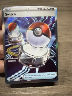 2025 Pokemon Phantasmal Flames Switch Ultra Rare #123/094 - Image 4