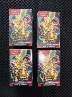 Pokemon TCG Ascended Heroes Booster Bundle Factory Sealed Boxes NEW! Lot of 4 - Image 1