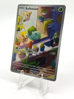 Pokemon Bulbasaur Illustration Rare Stellar Crown 143/142 - Image 2