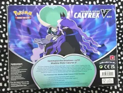 2021 Pokemon TCG Shadow Rider Calyrex V Box Sealed 820650809002 - Image 2