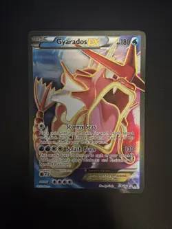 Gyarados EX Full Art Ultra Rare Holo 114/122 Breakpoint Pokemon TCG 2016 - Image 1