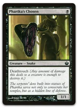 Pharika's Chosen #78 (NM) Journey Into Nyx JOU Magic MTG - Image 1