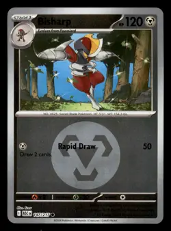 Bisharp 147/217 ASC ME: Ascended Heroes Pokemon Near Mint Reverse Holo - Image 1