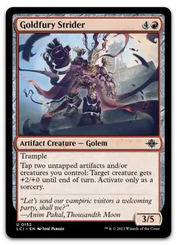 Goldfury Strider #152 (NM) Lost Caverns of Ixalan LCI Magic MTG - Image 1