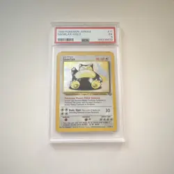 Pokemon Snorlax Jungle Holo PSA 5 11/64 Wizards of the Coast 1999 English - Image 1